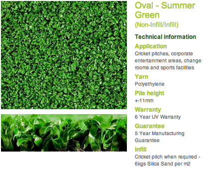 oval Summer green