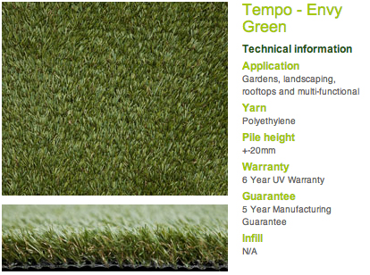 tempo envy green